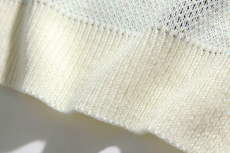 Cozy Mountain Landscape Knitted Sweater for Women - Y2K Aesthetic, Grunge Style, Cottagecore Outfits