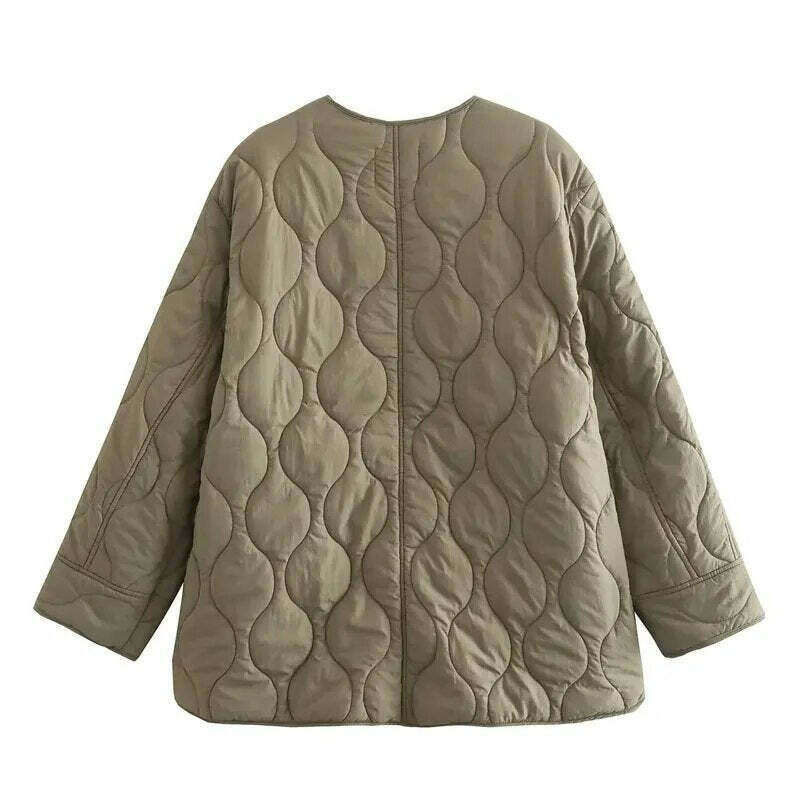 Cozy Oversized Pillow Warmth Jacket - Y2K Fashion with Grunge & Pastel Goth Vibes