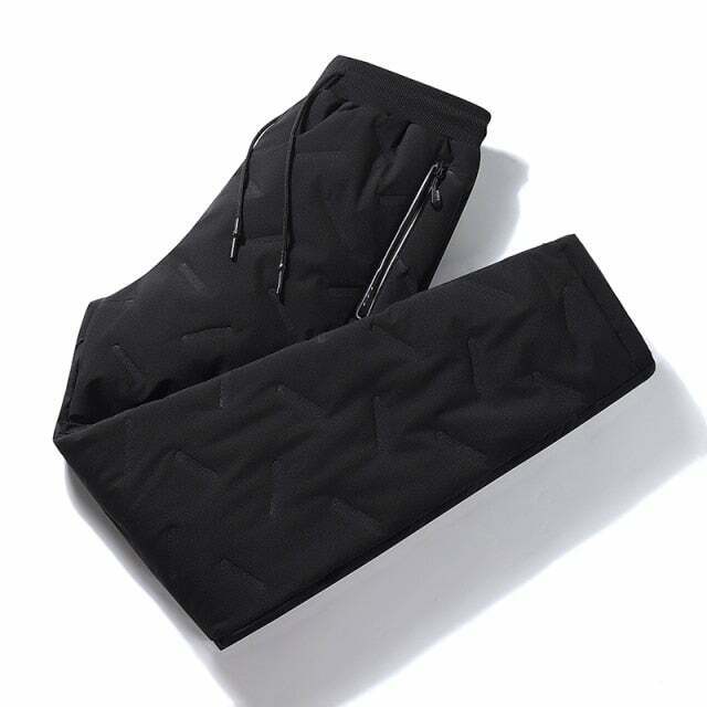 Cozy Plush Fleece Lined Thermal Joggers for Women - Y2K Fashion Aesthetic Warmth