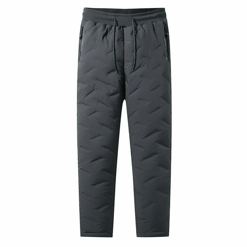 Cozy Plush Fleece Lined Thermal Joggers for Women - Y2K Fashion Aesthetic Warmth