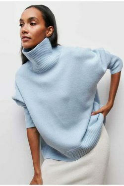 Cozy Turtleneck Pullover: Y2K Aesthetic Fall Favorite for Women's Fashion