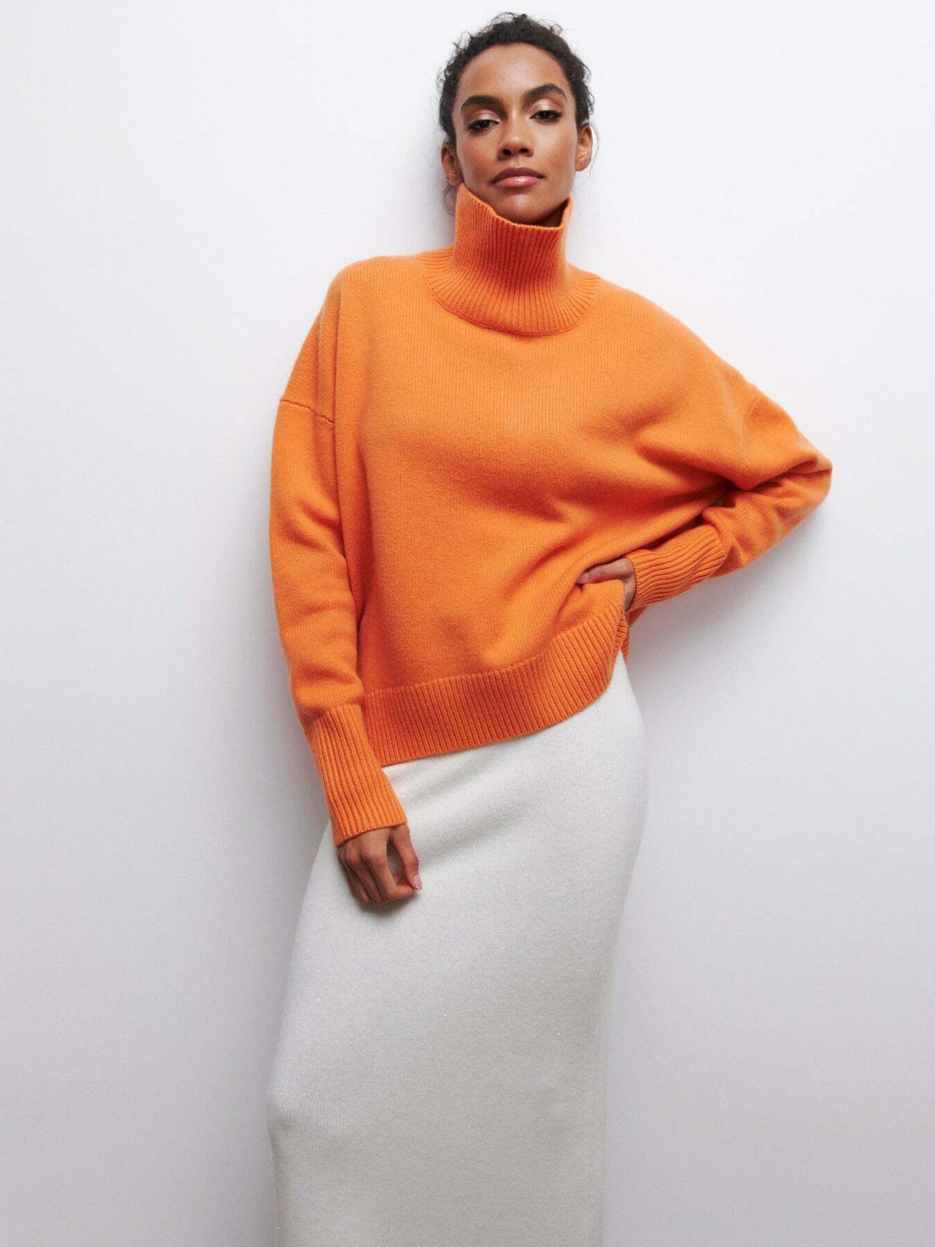 Cozy Turtleneck Sweater: Y2K Fashion Aesthetic with Grunge, Coquette, and Pastel Goth Vibes