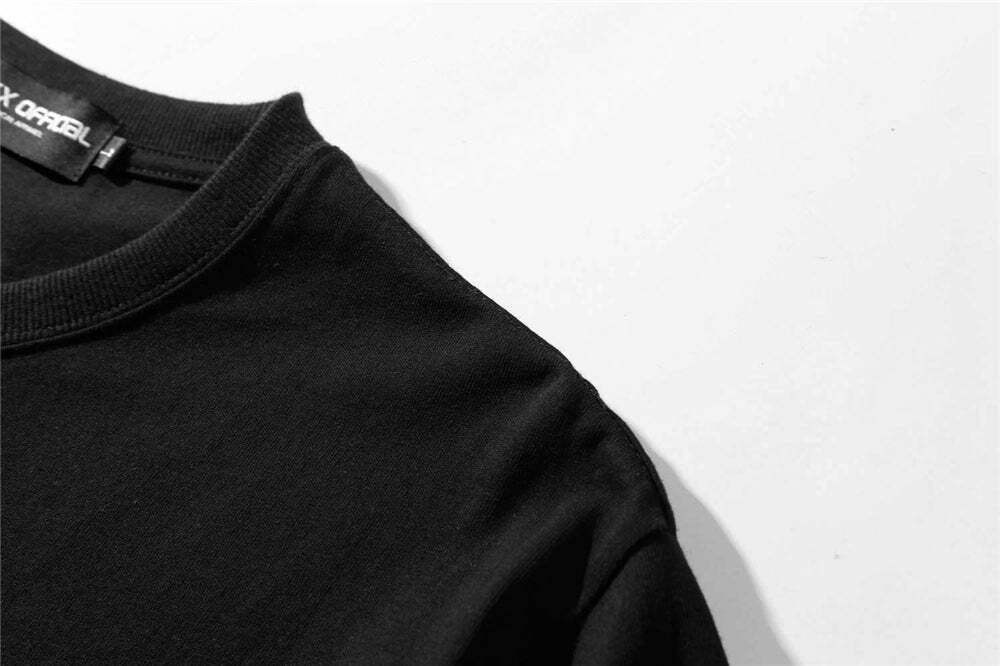 CROXX OFFICIAL Cyber Punk T-Shirt - Y2K Aesthetic Grunge Style Coquette Fashion