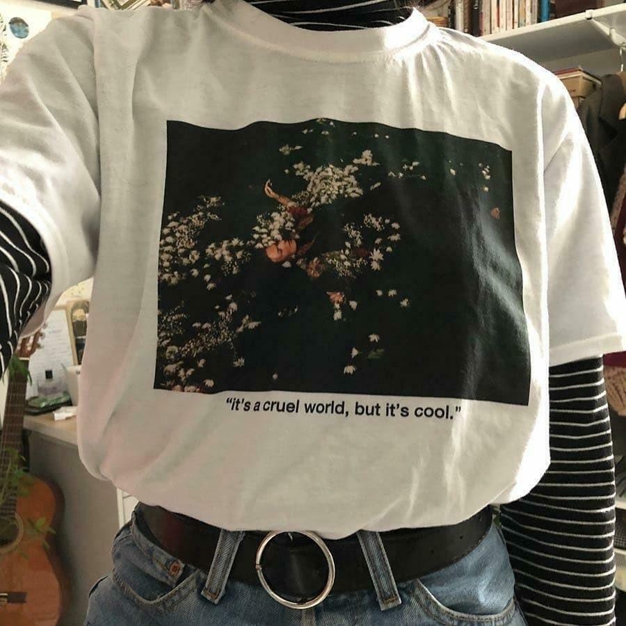 Cruel World, Cool Y2K Fashion: Coquette Aesthetic, Grunge Style, Cute Tops & Pastel Goth Cargo Skirt