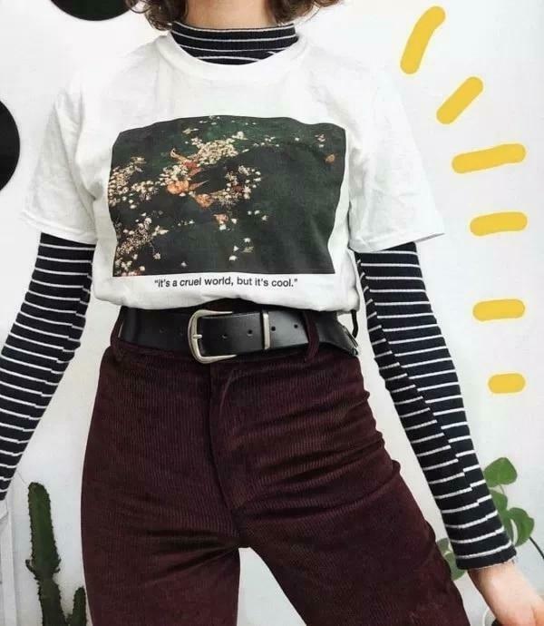 Cruel World, Cool Y2K Fashion: Coquette Aesthetic, Grunge Style, Cute Tops & Pastel Goth Cargo Skirt