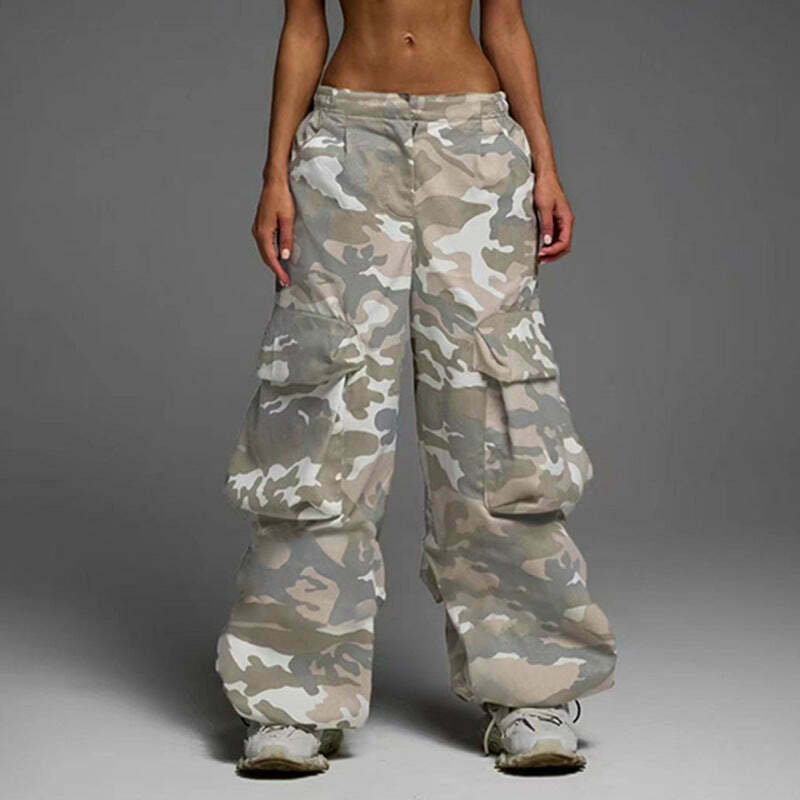 Cute Y2K Cargo Skirt with Grunge Aesthetic and Coquette Style - Pastel Goth Fashion for Women