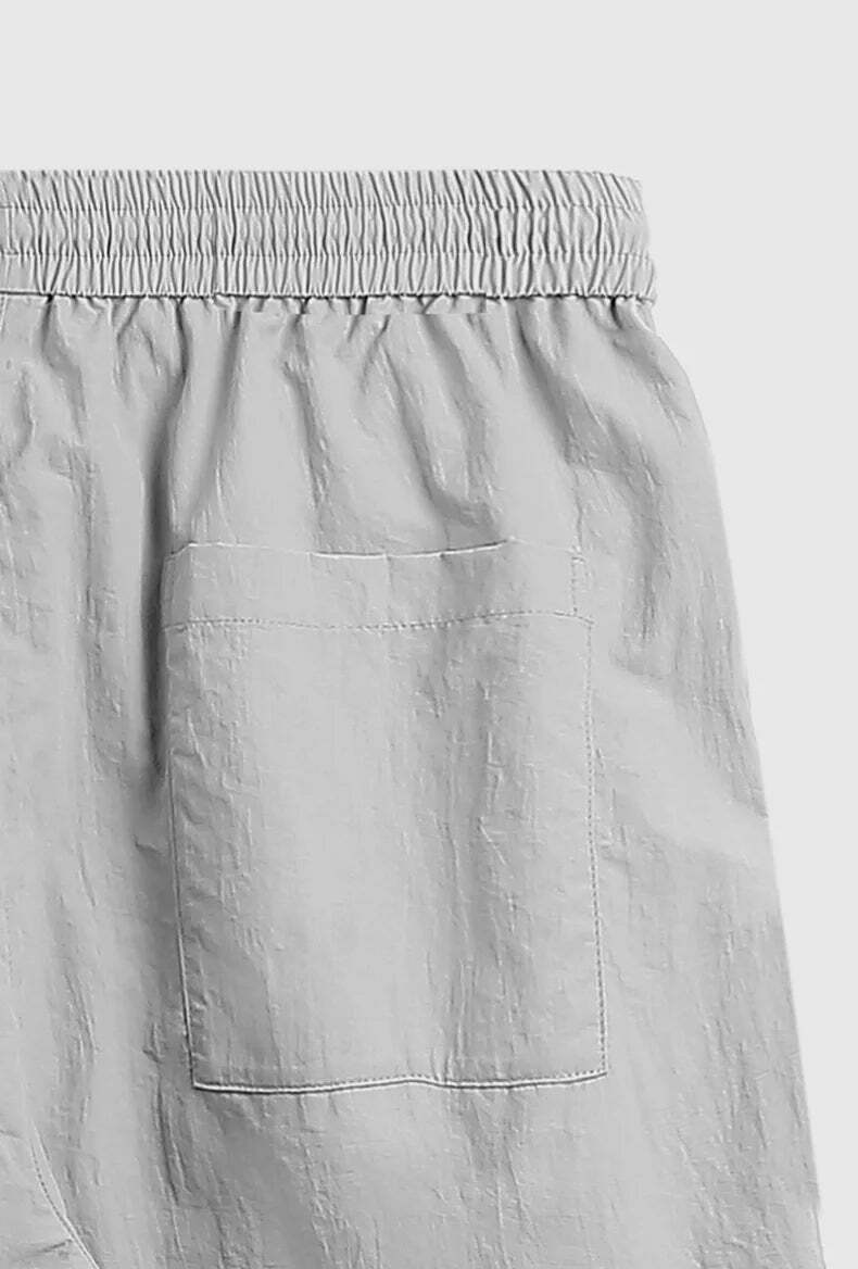 Detachable Waterproof Nylon Shorts/Trousers for Y2K Fashion Enthusiasts