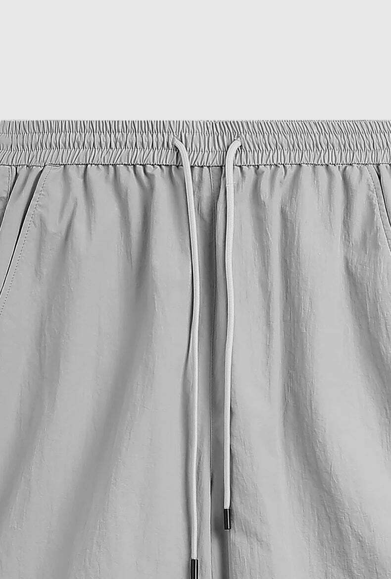 Detachable Waterproof Nylon Shorts/Trousers for Y2K Fashion Enthusiasts