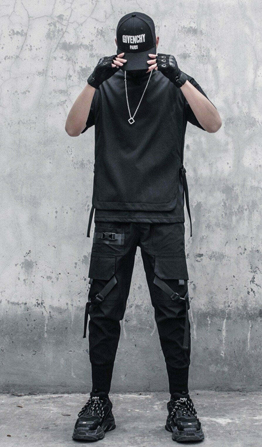 Double Layer Strapped T-Shirt: Y2K Fashion with Coquette & Grunge Aesthetics