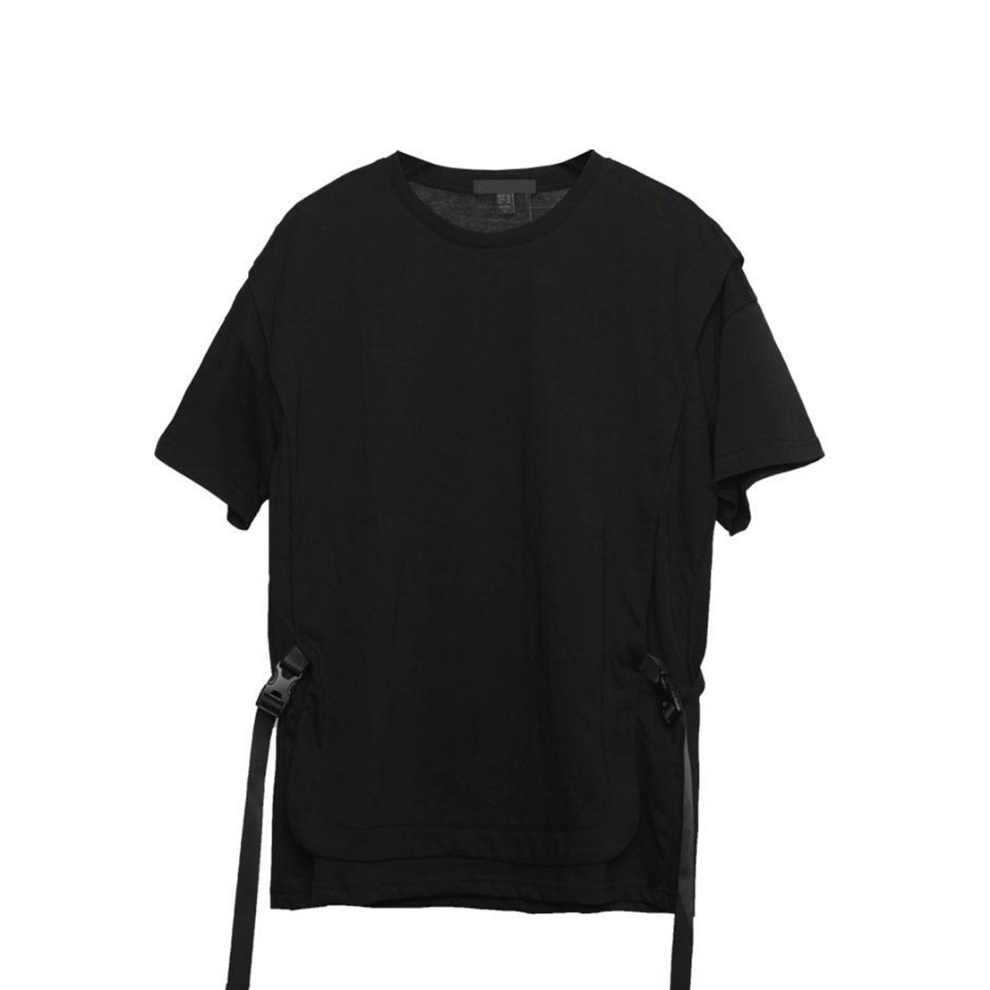 Double Layer Strapped T-Shirt: Y2K Fashion with Coquette & Grunge Aesthetics