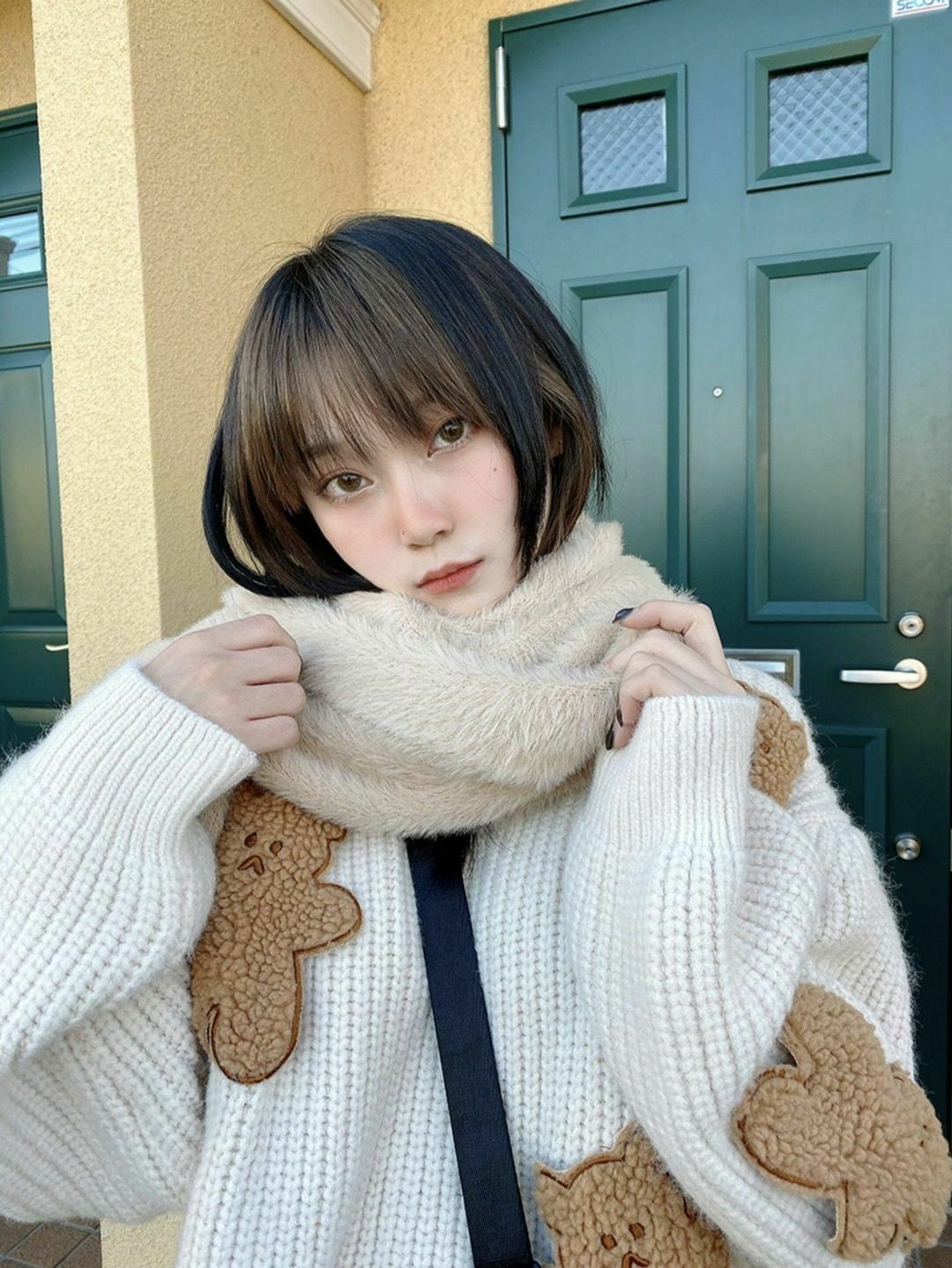 Dusty Bear Knit Pullover - Y2K Aesthetic with Grunge & Coquette Style