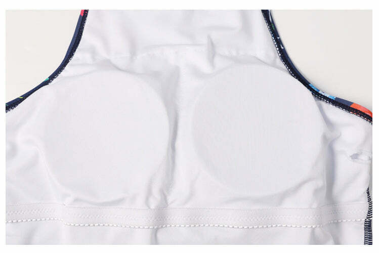 Floral Leaf Criss Cross Swimsuit - Y2K Fashion Aesthetic for Women