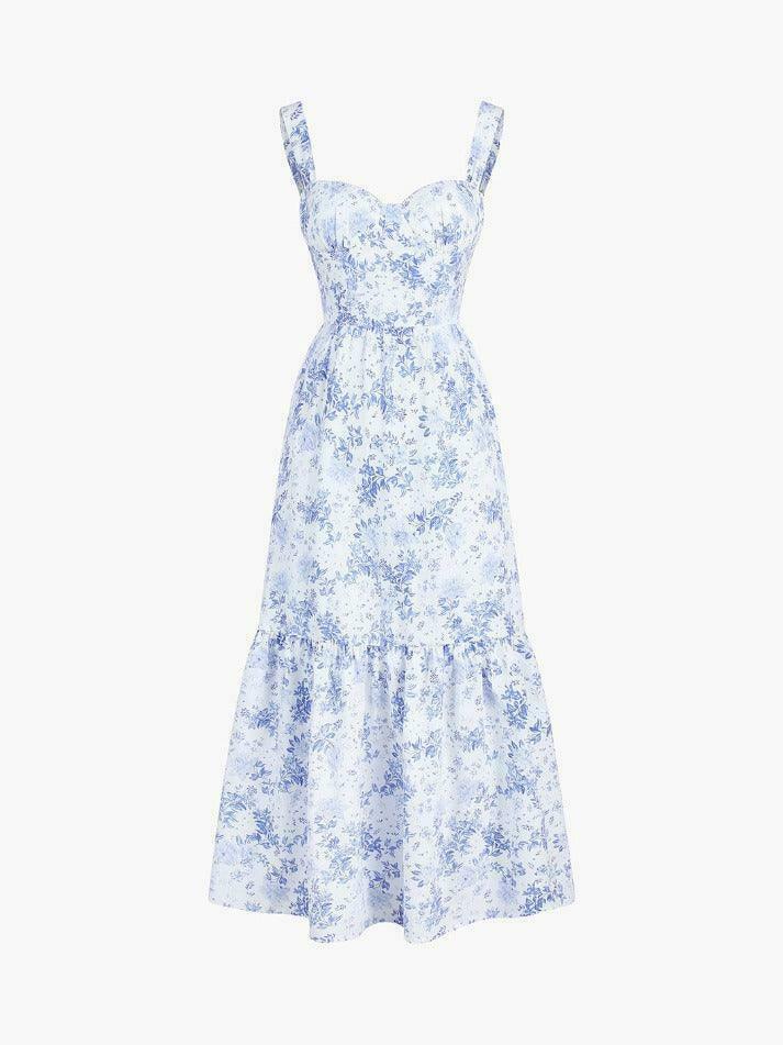 Floral Zippered Dress with Pockets - Y2K Fashion Statement Piece for Women