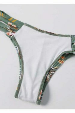 Flower Cutout Denim Cami Bikini Set - Y2K Fashion Swimwear with Coquette & Grunge Aesthetic