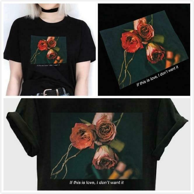 If This Is Love, I Don't Want It Y2K Aesthetic T-Shirt