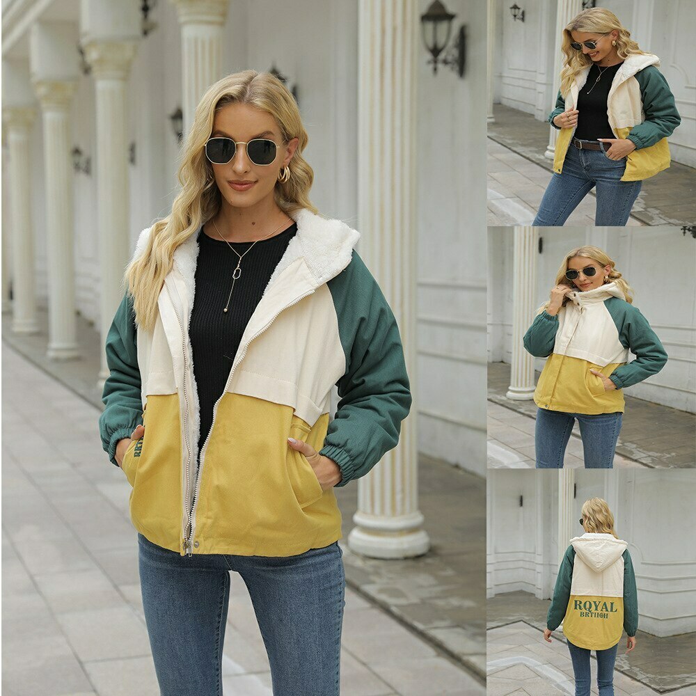 Indie Aesthetic Long Sleeve Color Block White Jacket - Y2K Fashion Grunge Style Coquette Outfit