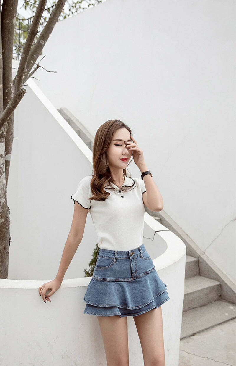 Indie Casual Mini Skirt - Y2K Fashion with Coquette Aesthetic, Grunge Style, and Pastel Goth Vibes