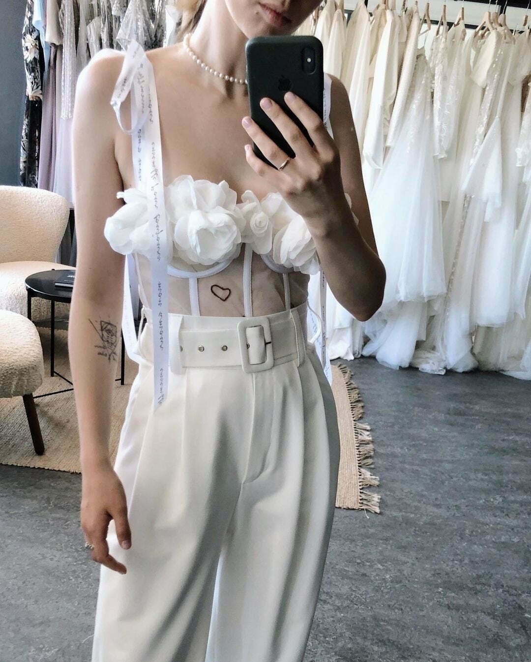J'aime Floral Corset Top - Y2K Fashion with Coquette Aesthetic, Grunge Style, and Pastel Goth Vibes