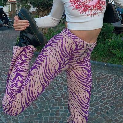 Leopard Pants: Y2K Fashion Statement with Coquette Aesthetic and Grunge Style