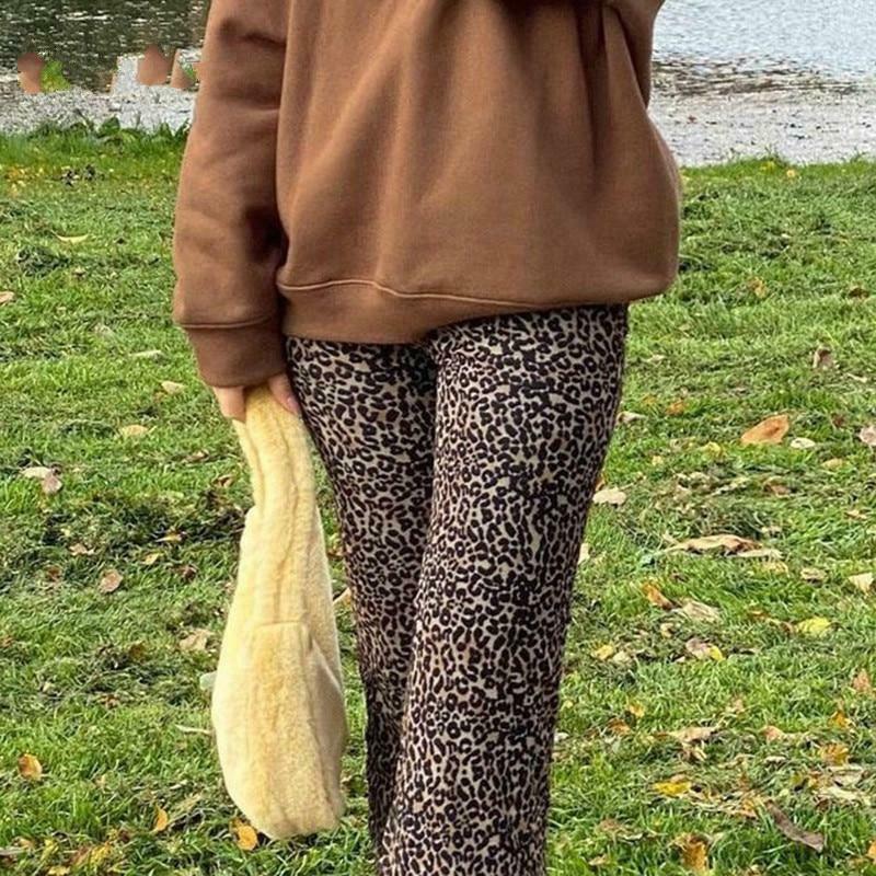Leopard Pants: Y2K Fashion Statement with Coquette Aesthetic and Grunge Style