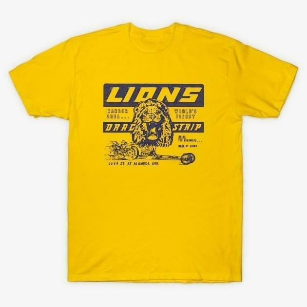 Lions Drag Strip Unisex Tee - Y2K Fashion, Grunge & Coquette Aesthetic