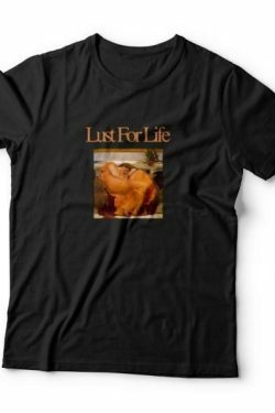Lust For Life Y2K Aesthetic T-Shirt: Coquette & Grunge Style, Cute Tops & Cargo Skirt