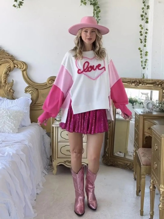 Marshmallow Dream Embroidered Pullover - Coquette Aesthetic Y2K Fashion for Women