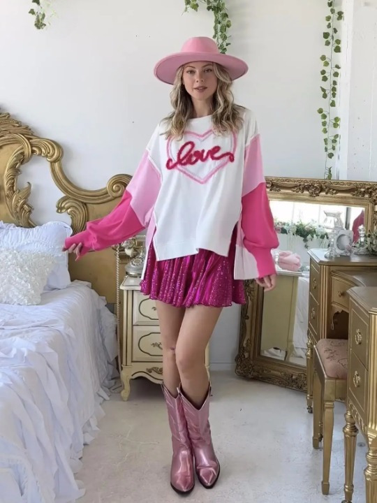 Marshmallow Dream Embroidered Pullover - Coquette Aesthetic Y2K Fashion for Women