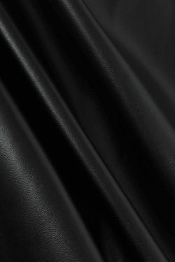 Metallic Leather Mini Dress - Y2K Fashion Statement with Coquette & Grunge Aesthetic