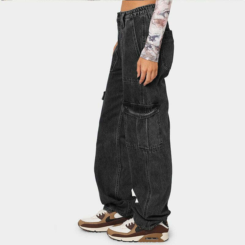 Nomad Chic Cargo Pant: Y2K Fashion with Coquette Aesthetic, Grunge Style, and Pastel Goth Vibes
