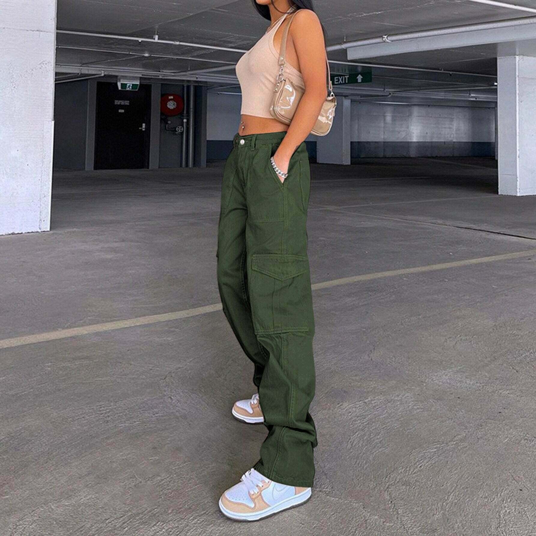 Nomad Chic Cargo Pant: Y2K Fashion with Coquette Aesthetic, Grunge Style, and Pastel Goth Vibes