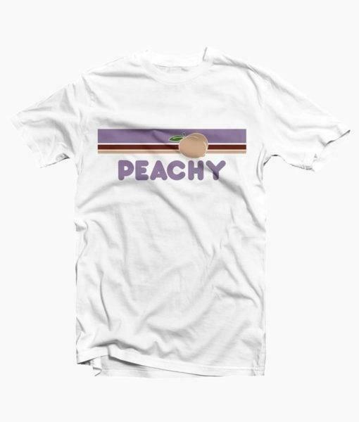 Peachy Vintage Tee: Y2K Aesthetic Shirt with Coquette Style, Grunge Vibes, and Pastel Goth Influence