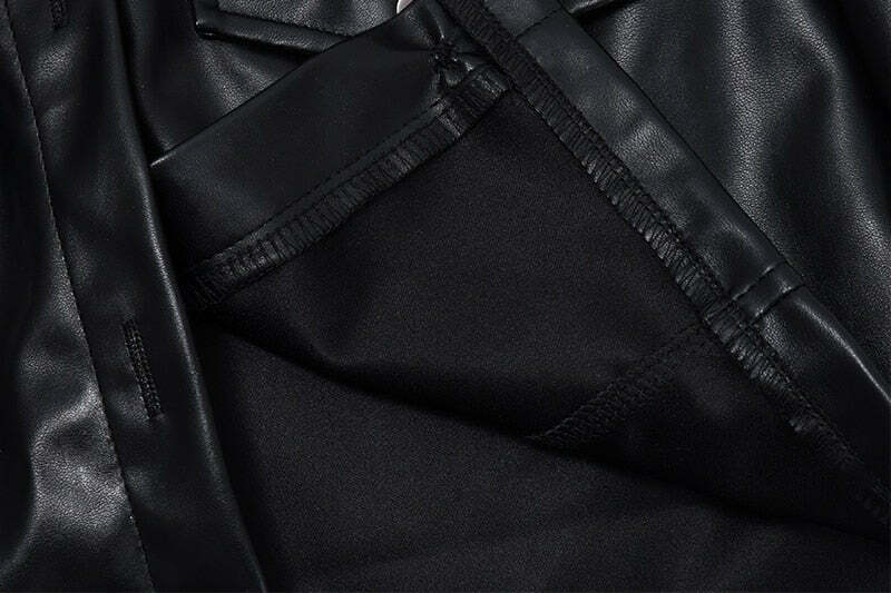 Raven's Edge Cropped Jacket - Y2K Fashion Statement with Coquette Aesthetic and Grunge Style
