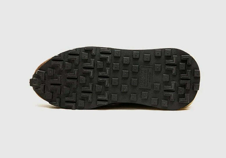 Retro Bumper Sneakers - Brown/Black, Y2K Fashion Aesthetic Shoes for Women