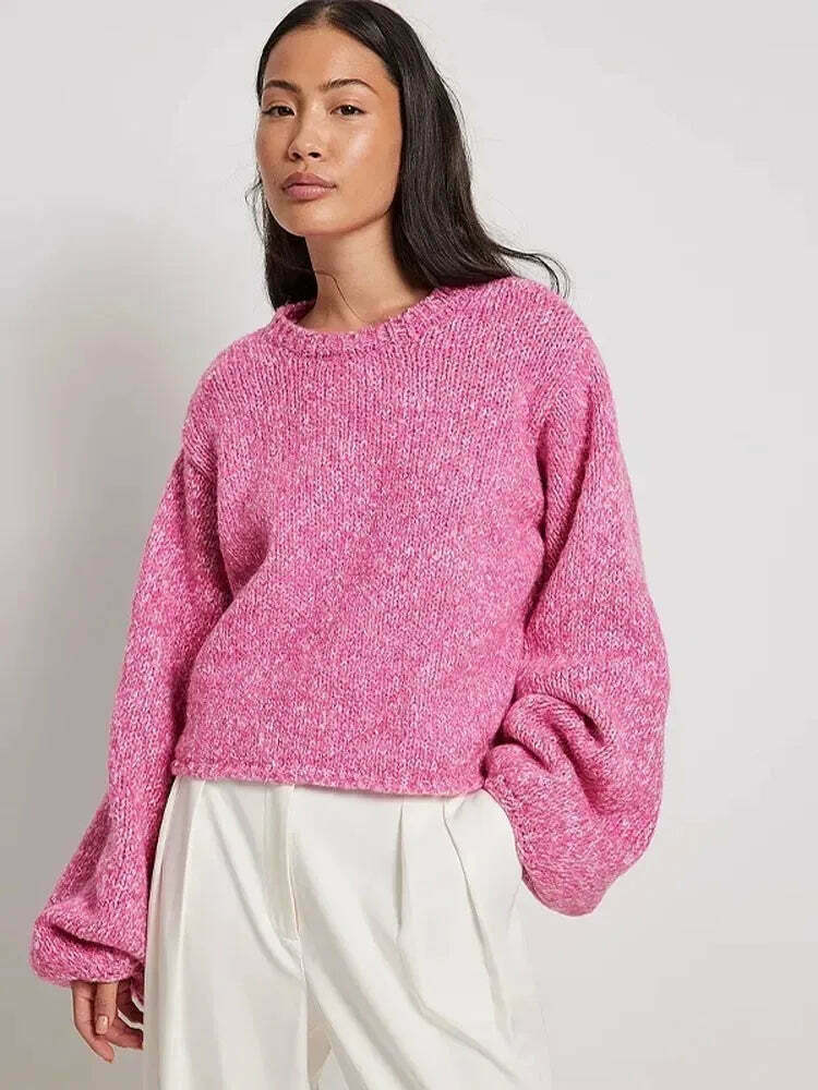 Sculpted Serenity Backless Knit Top - Y2K Coquette Grunge A