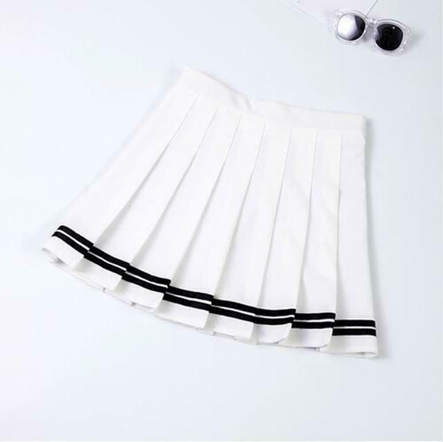 Skirt - Vintage-Inspired Y2K Aesthetic, Grunge Coquette, Pastel