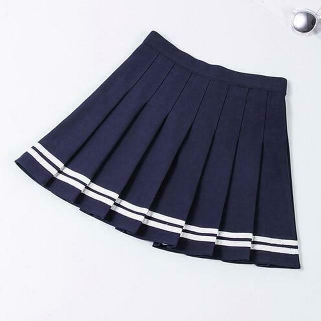 Skirt - Vintage-Inspired Y2K Aesthetic, Grunge Coquette, Pastel