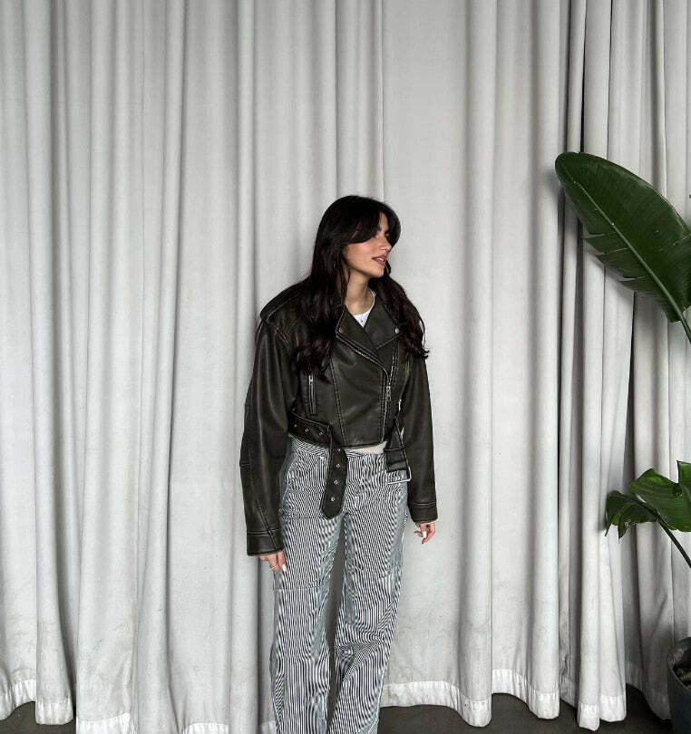 Soho Slick Leather Jacket - Y2K Fashion Statement for Women with Coquette and Grunge Aesthetic