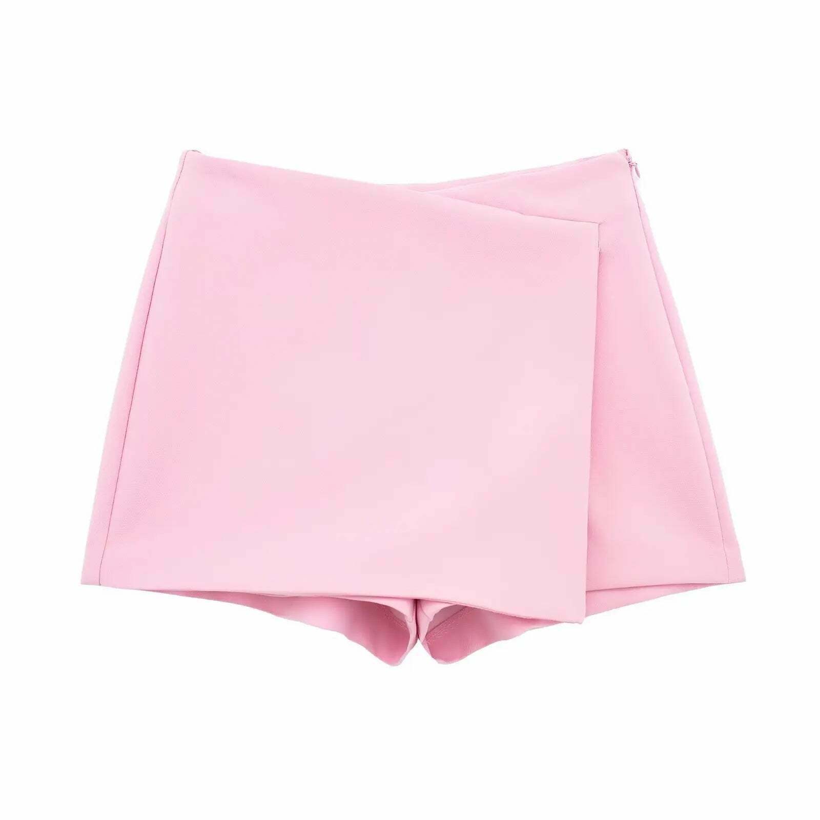 Sophisticated Sass: Y2K Aesthetic Slim Skort for Women - Coquette Style with a Grunge Twist
