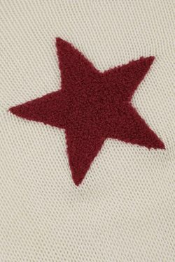 Star Crochet Knit Top: Y2K Fashion Aesthetic with Coquette and Grunge Vibes