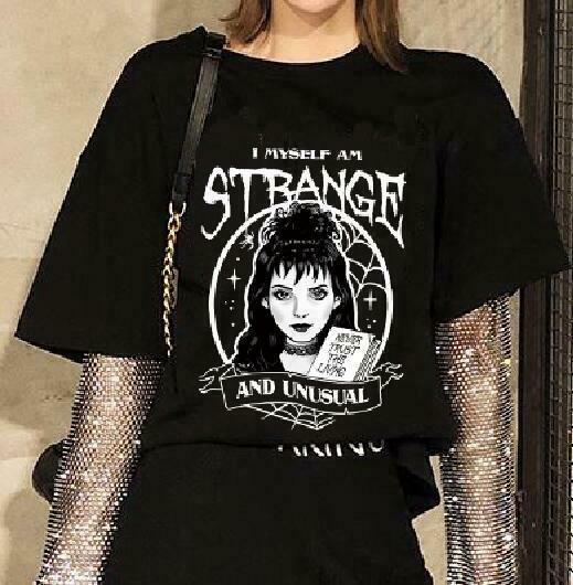 Strange & Unusual Aesthetic Tee - Y2K Fashion, Coquette & Grunge Style,