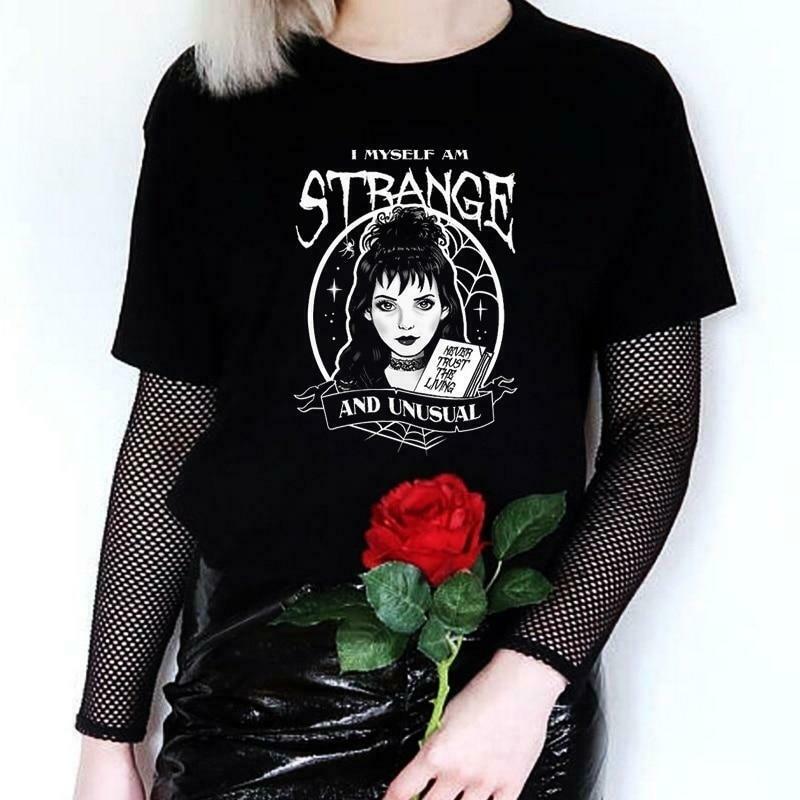 Strange & Unusual Aesthetic Tee - Y2K Fashion, Coquette & Grunge Style,