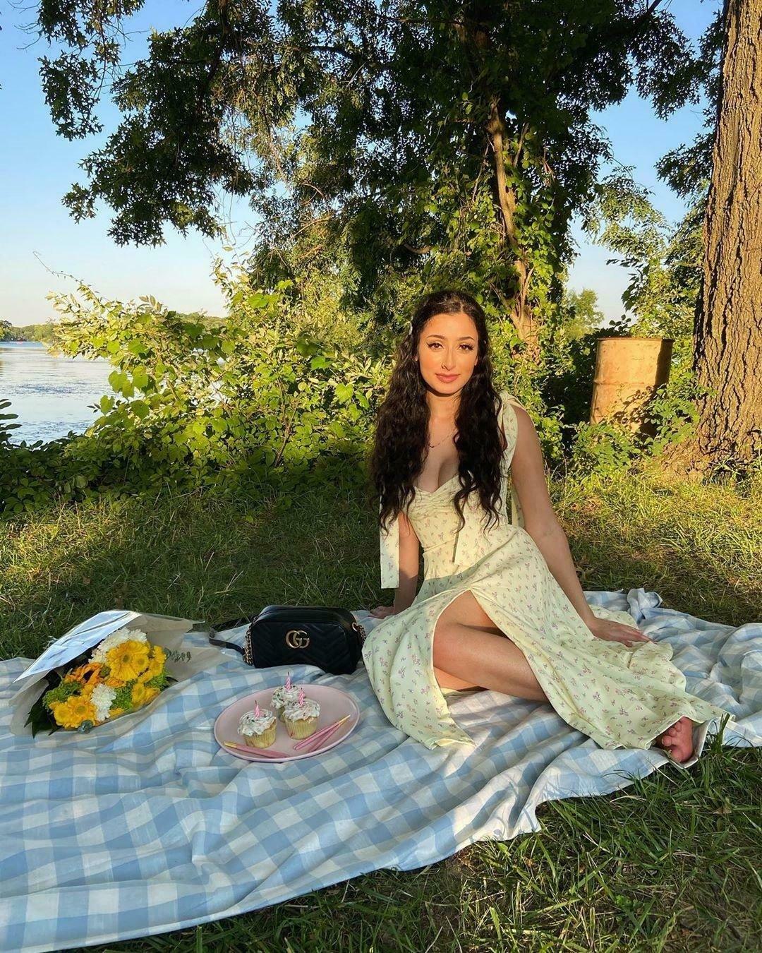 Sunshine's Coquette Aesthetic Floral Dress with Thigh Split - Y2K Fashion Statement