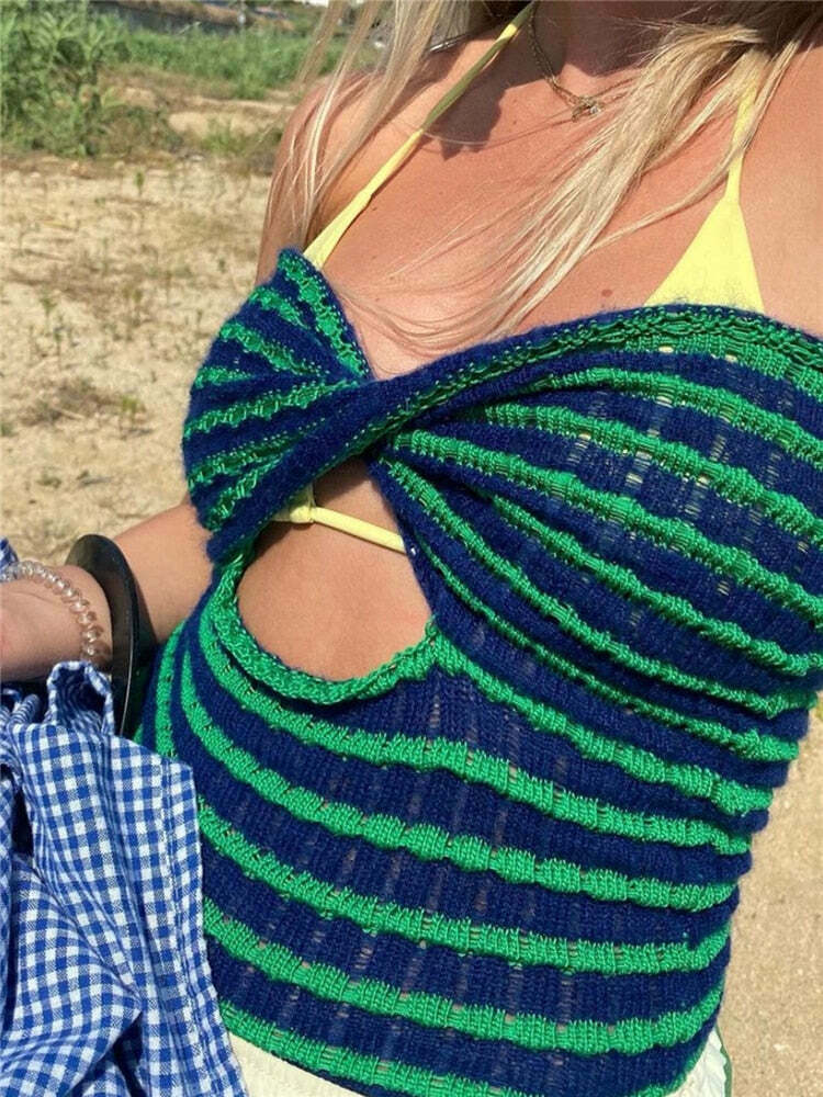 Tropical Tango Tube Top: Y2K Fashion with Coquette Aesthetic, Grunge Style, and Pastel Goth Vibes