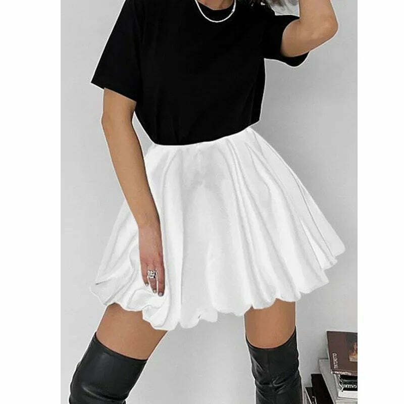 Twirl Tales Pleated Mini Skirt - Y2K Fashion with Coquette & Grunge Aesthetics