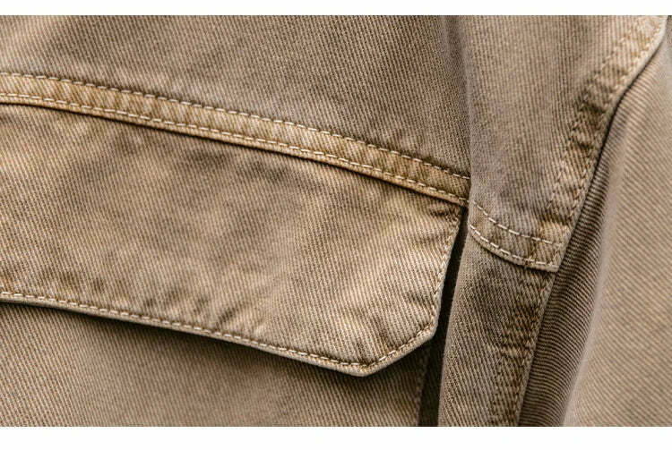 Vintage-Inspired Cargo Overshirt - Y2K Fashion with Coquette Aesthetic