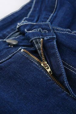 Vintage-Inspired High Waist Flare Jeans for Women | Y2K Fashion Staple with Coquette Aesthetic