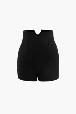 Vintage-Inspired High Waisted Cargo Skirt for Y2K Aesthetic Outfits and Coquette Style