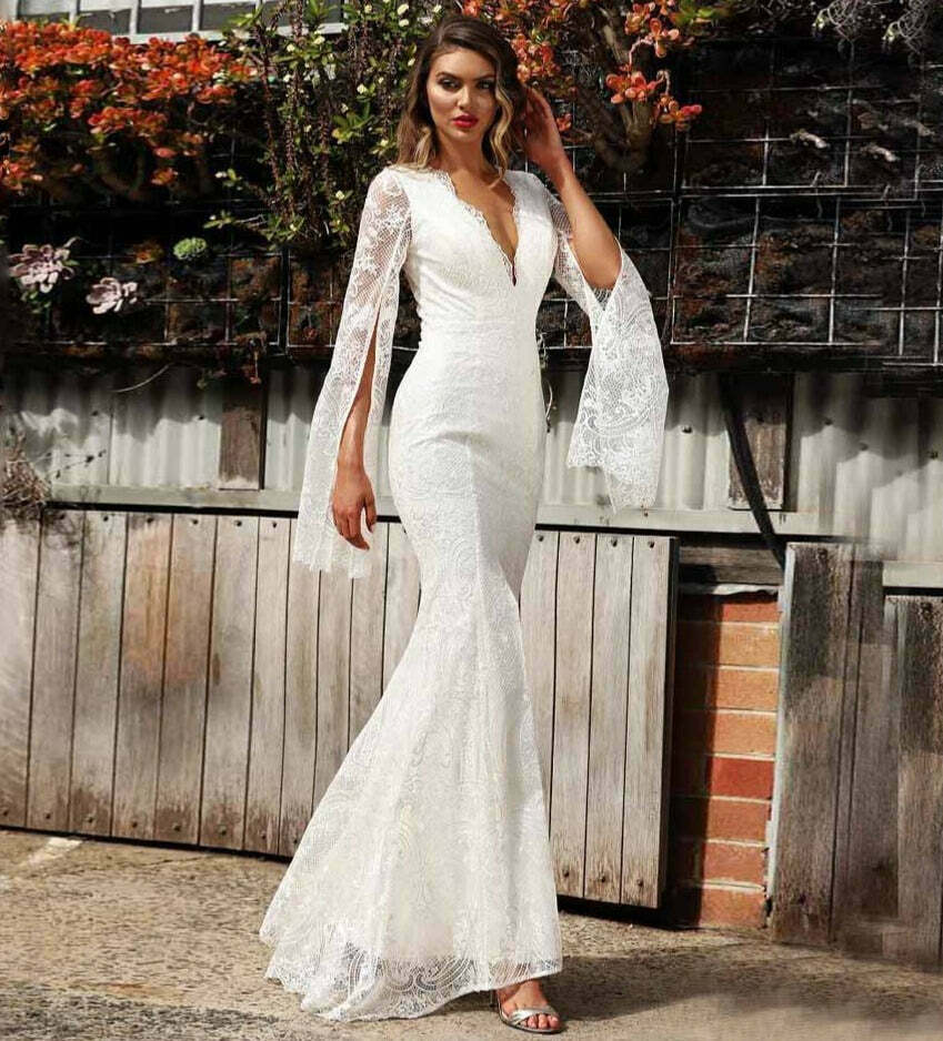 Vintage-Inspired Long-Sleeve Dress | Y2K Fashion Aesthetic | Coquette &