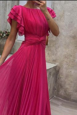 Vintage-inspired Loose Maxi Dress for Women - Y2K Aesthetic with Coquette Style and Grunge Vibes